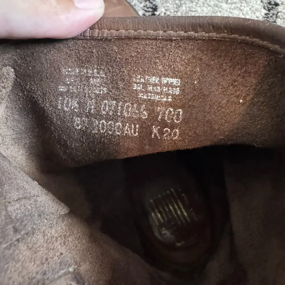 Frye brown leather